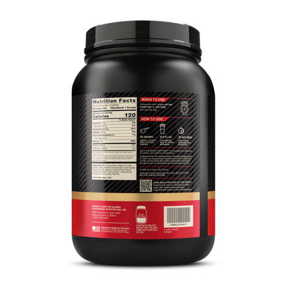 Optimum Nutrition Gold Standard Whey Protein, Double Rich Chocolate, 2 LB