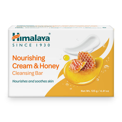 Himalaya Nourishing Cream & Honey Cleansing Bar Soap, 4.41 oz, 6 Pack
