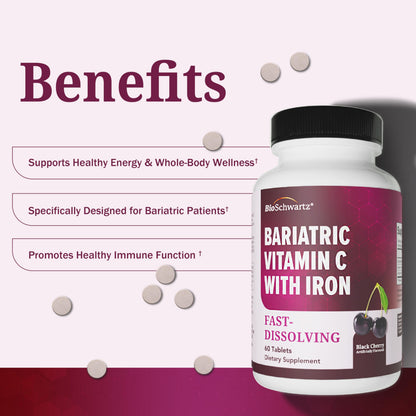 Bariatric D3 K2 Dissolvable Tablets - 90 Cherry-Strawberry Tablets