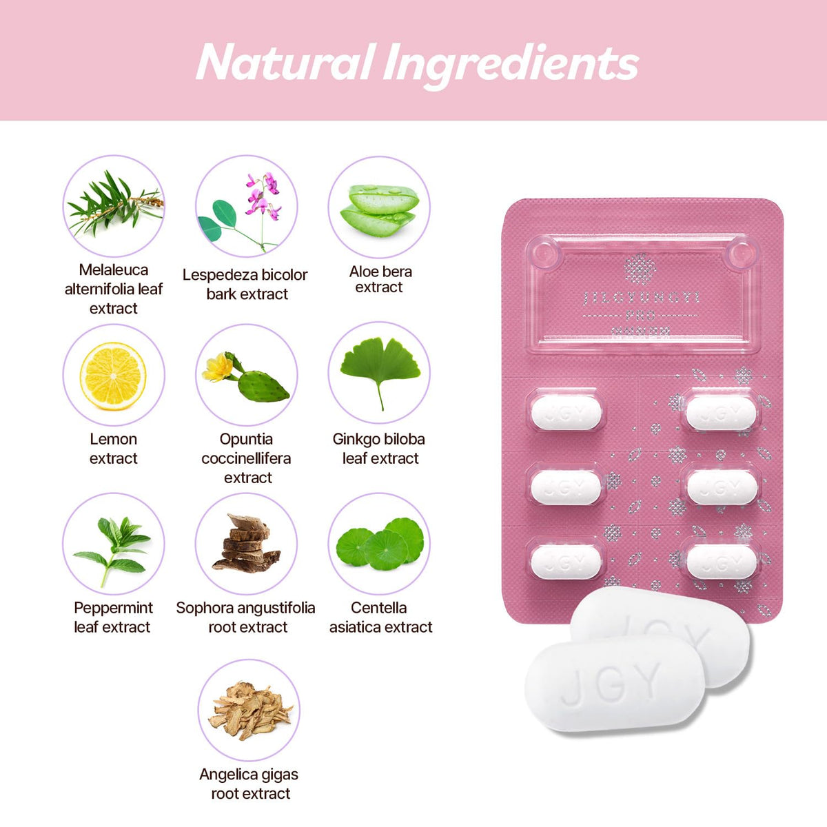 JILGYUNGYI PRO Feminine Wash Tablets - Feminine Intimate Solution - Moisturizing, Tightening