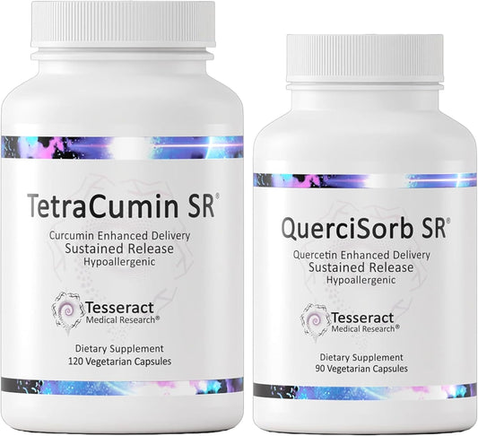 Body Preservation Bundle, Immune Support Supplement (90 Capsules) and Turmeric Curcumin Joint Support Supplement (120 Capsules) Bundle, Hypoallergenic Formula