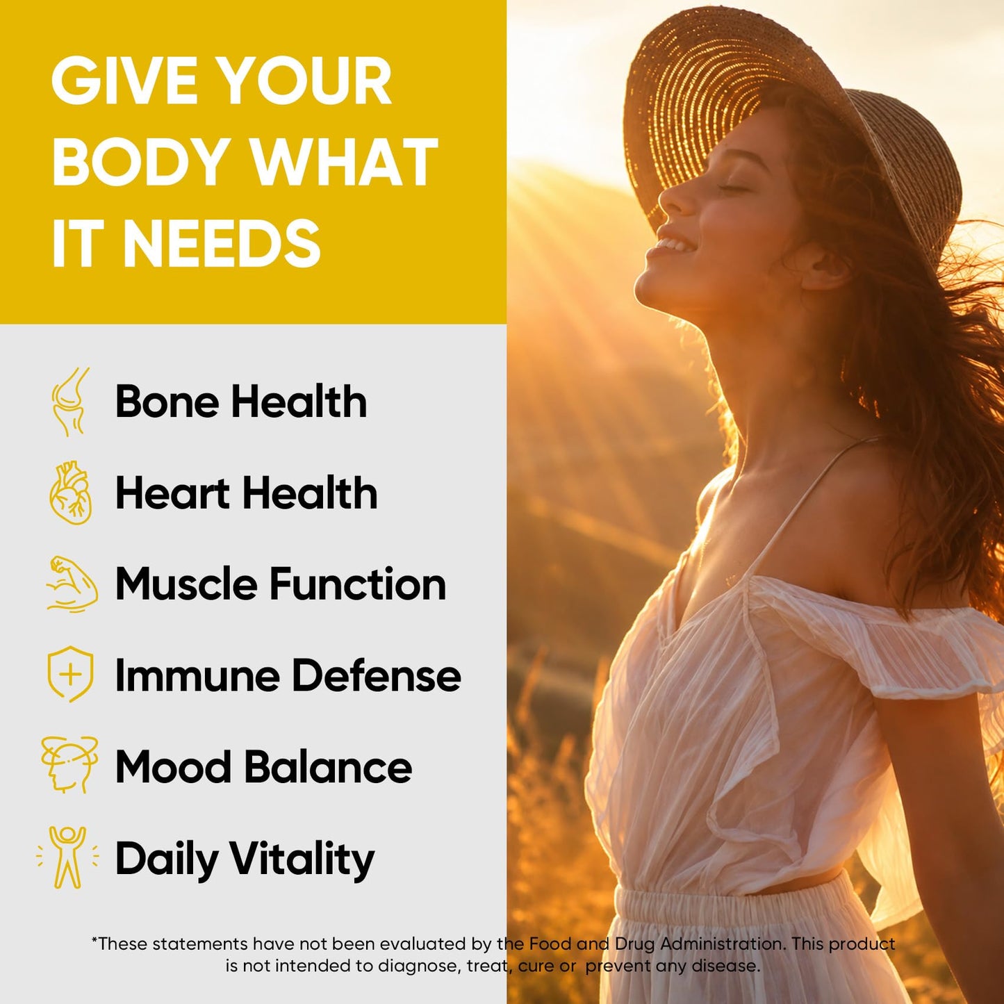 5-in-1 Vitamin D3 K2 Drops, Vitamin D3 10400 IU & K2(MK-7) 200mcg | With Magnesium, MCT Oil, Zinc, Maximum Absorption Vitamin D Liquid for Bone, Mood & Immune - Sugar Free | 2 FL OZ | 60 Days