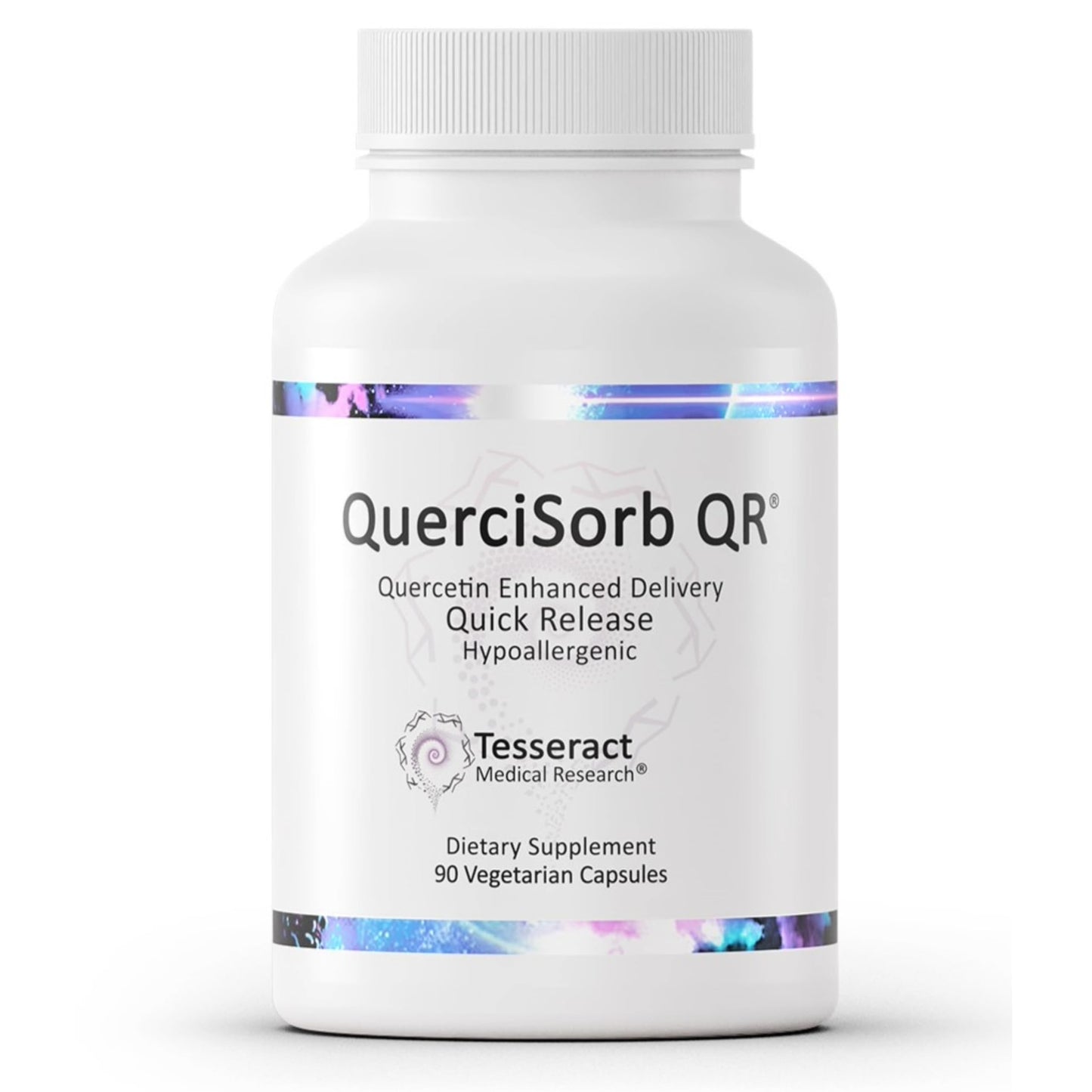 Tesseract Medical Research QuerciSorb SR Quercetin Supplement, Sustained Release, Supports Immune Function and Overall Health, Hypoallergenic. 400 mg, 45 Day Supply