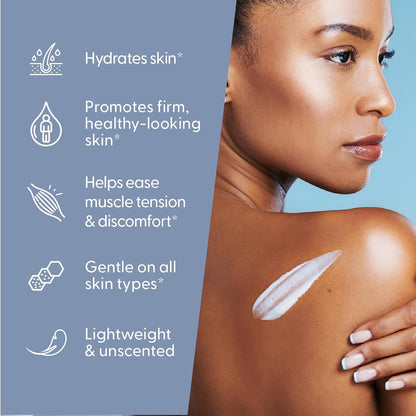 Unscented Magnesium Lotion for Sleep & Leg Cramps, Suitable for Sensitive Skin, Helps with Muscle Relaxation, Soothes Tired Legs & Foot Aches and Supports Restful Nights, 8 fl oz by M3 (Pack of 2)