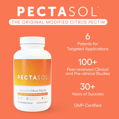 EcoNugenics PectaSol Modified Citrus Pectin – 184g Berry Powder – Total-Body Health Supplement to Support Immune System, Inflammation Response & Healthy Aging + Maintain Healthy Galectin-3 Levels