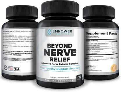 Beyond Nerve Relief All-Natural Solution for Nerve Relief - 30-Day Supply
