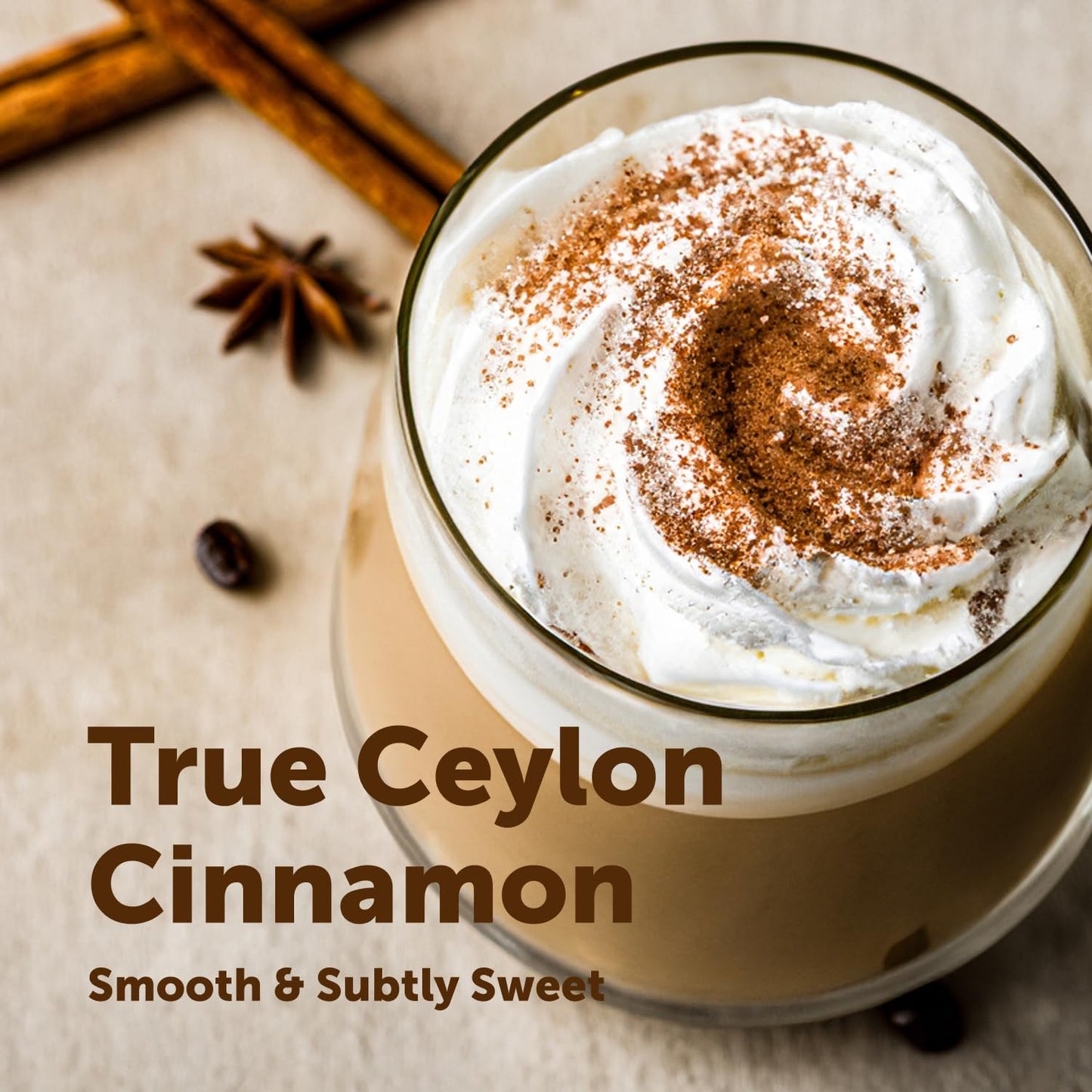 Micro Ingredients Organic Ceylon Cinnamon Powder, 8 oz | Sri Lanka Source | True Cinnamon for Spice & Seasoning | Great for Baking, Cooking, & Drinks | Additive Free, Non-GMO