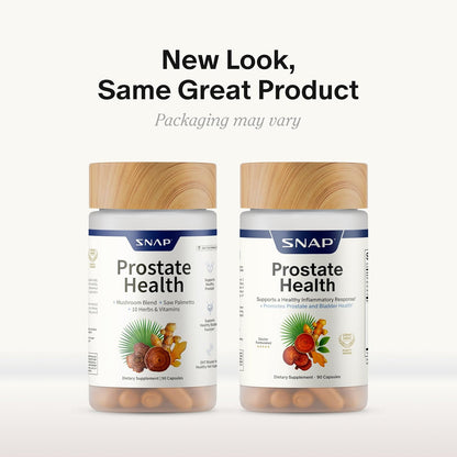 Snap Supplements Big Boy Bundle, Daily Men's Health Support, 90 Caps. Each | Includes Prostate Health with Saw Palmetto for Men, Testo Booster for Men & Nitric Oxide Booster, Vegan, Non-GMO, Gluten-Free