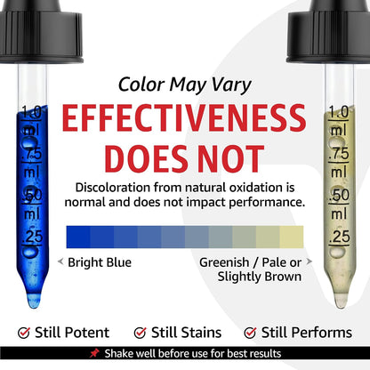 10X Health Methylene Blue Drops - 30ml Drops | Focus Support Supplement: With Black Pepper Extract, Energy Support, Vegan, Non-GMO, 30ml