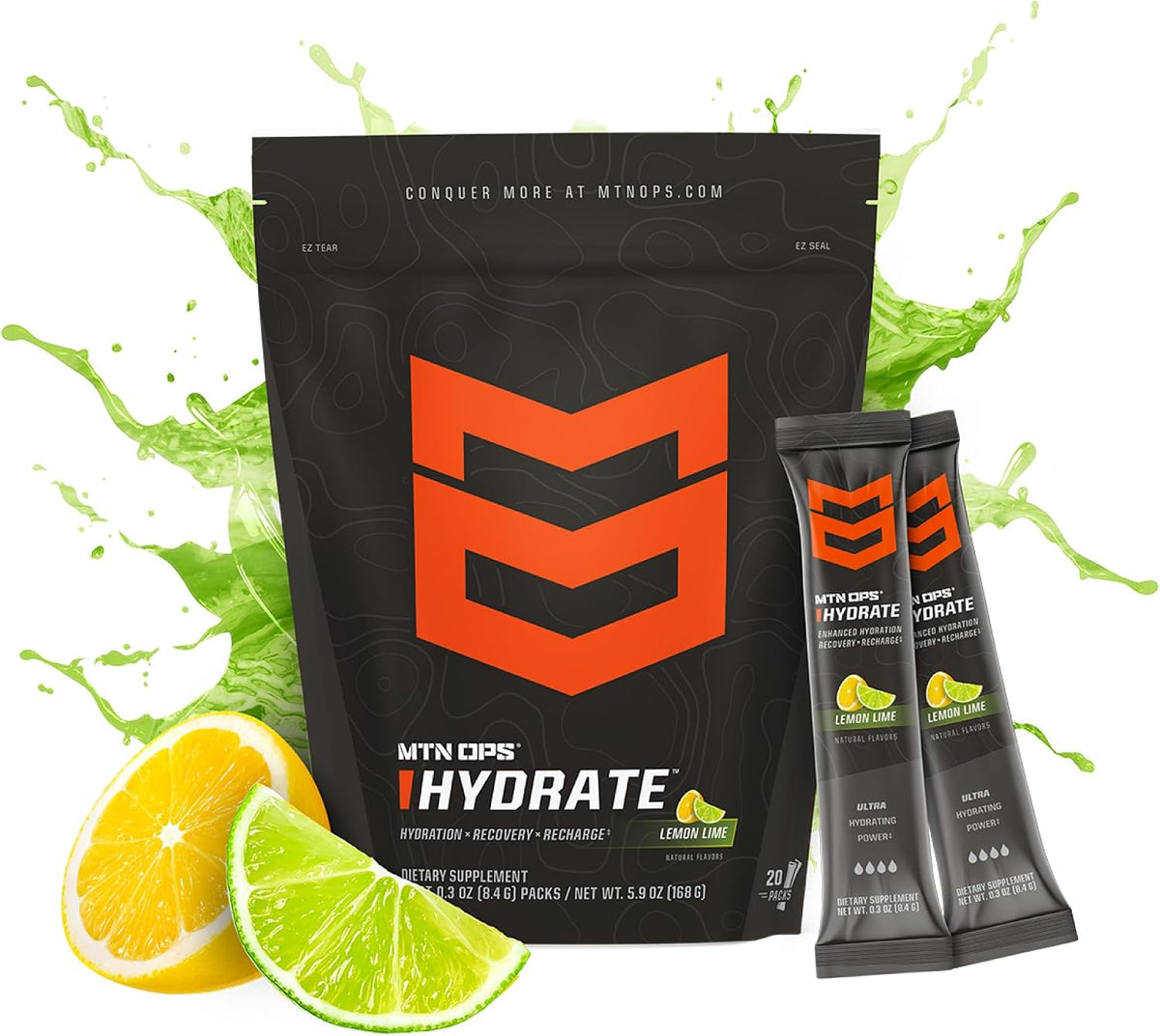 MTN OPS Hydrate Lemon Lime + Lemonade Bundle