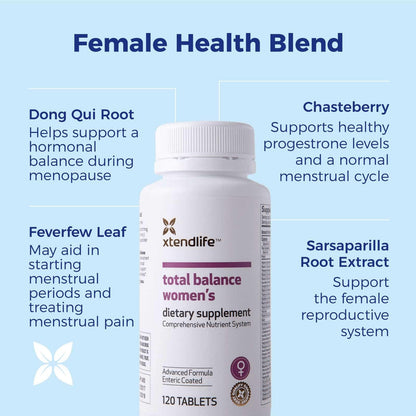 Xtendlife Total Balance Men’s Premium Multivitamin for Immune, Heart, Digestive & Cellular Health - Extra Strength Daily Support - 90+ Nutrients & Minerals - 30 Day Supply