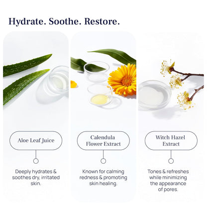 Cellular Hydration Serum - Hyaluronic Acid Alternative Face Skin Serum | Hydrating Serum For Women & Men - Witch Hazel, Glycerin, Aloe, Calendula, Turkey Tail, Tremella Mushroom & More - 1 Fl Oz