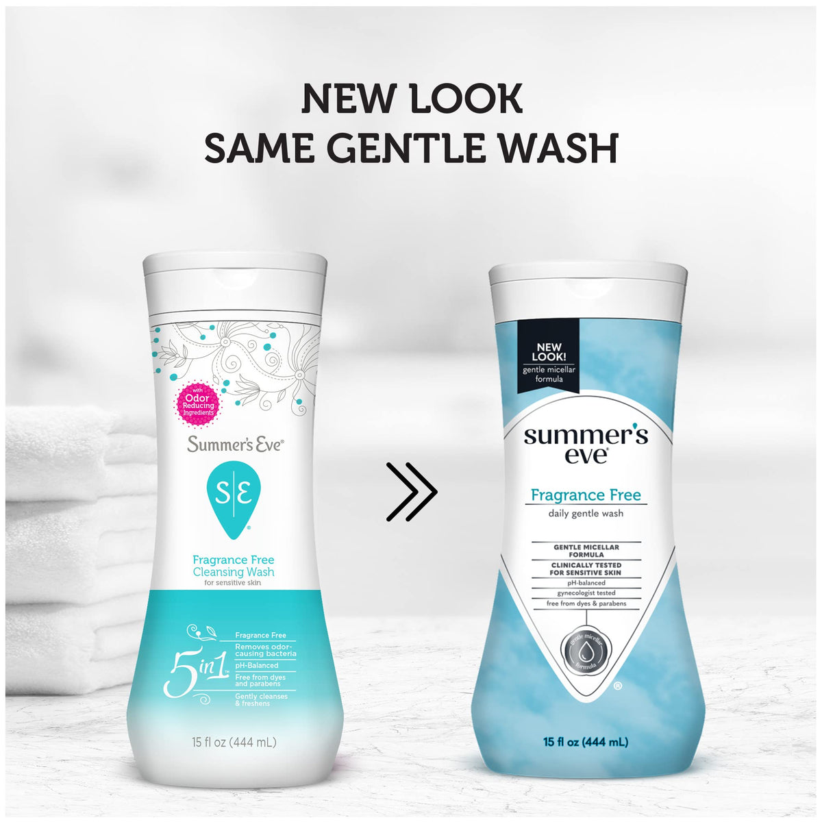 Summer's Eve Fragrance Free Gentle Daily All Over Feminine Body Wash