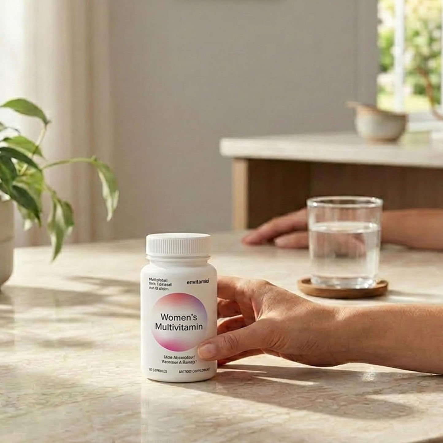 envitamin Womens Methylated Multivitamin Multimineral Horsetail, Iron, Biotin Complex with L Methylfolate for Ultra Absorption