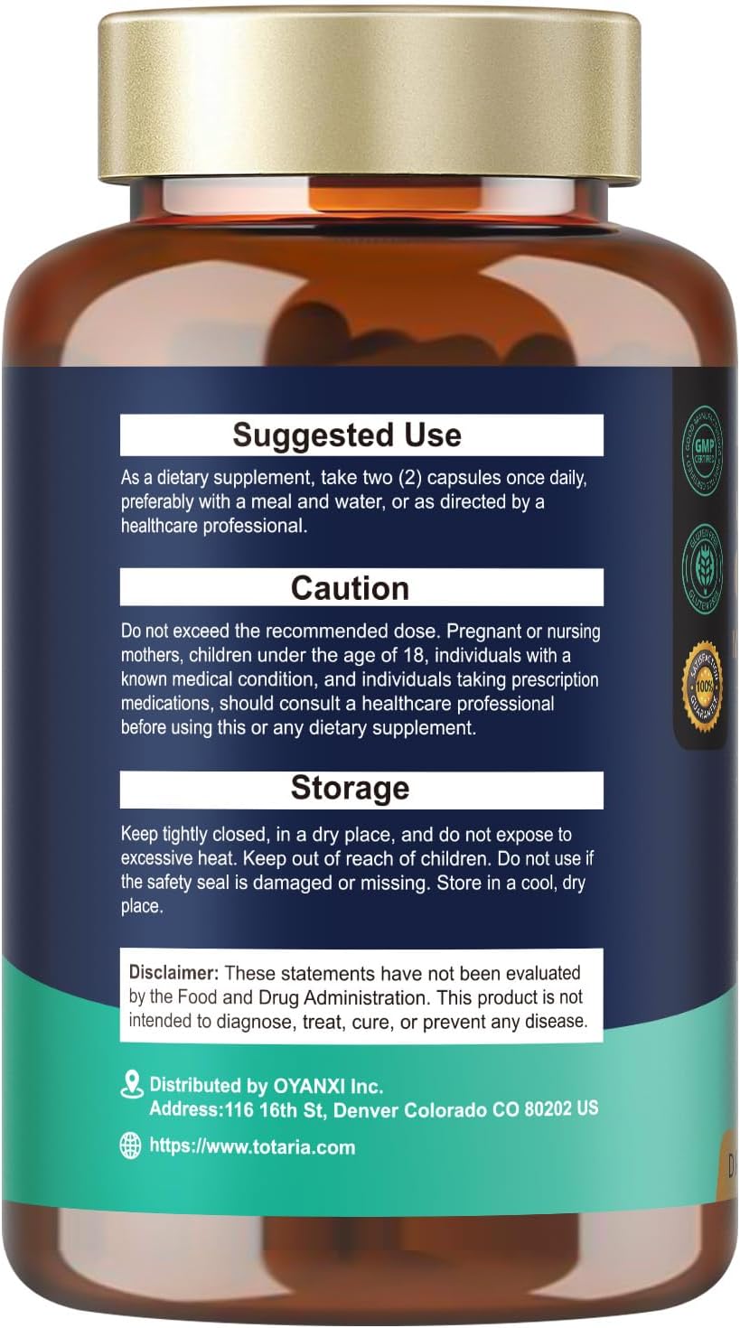 25-in-1 Magnesium Complex with Methylated B Complex Magnesium Glycinate Citrate Malate Taurate Gluconate Aspartate Carbonate D3 K2, Magnesium Supplement for Relaxation Energy & Nerve, 120 Vegan Caps