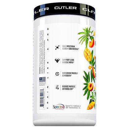 Cutler Nutrition Repair Sour Rainbow Candy Recovery Powder, 20 Servings | 19.75 oz | 15g Fast-Absorbing Carbs from Waxy Maize and Cluster Dextrin, plus 5g BCAAs and 2g EAAs for Muscle Recovery