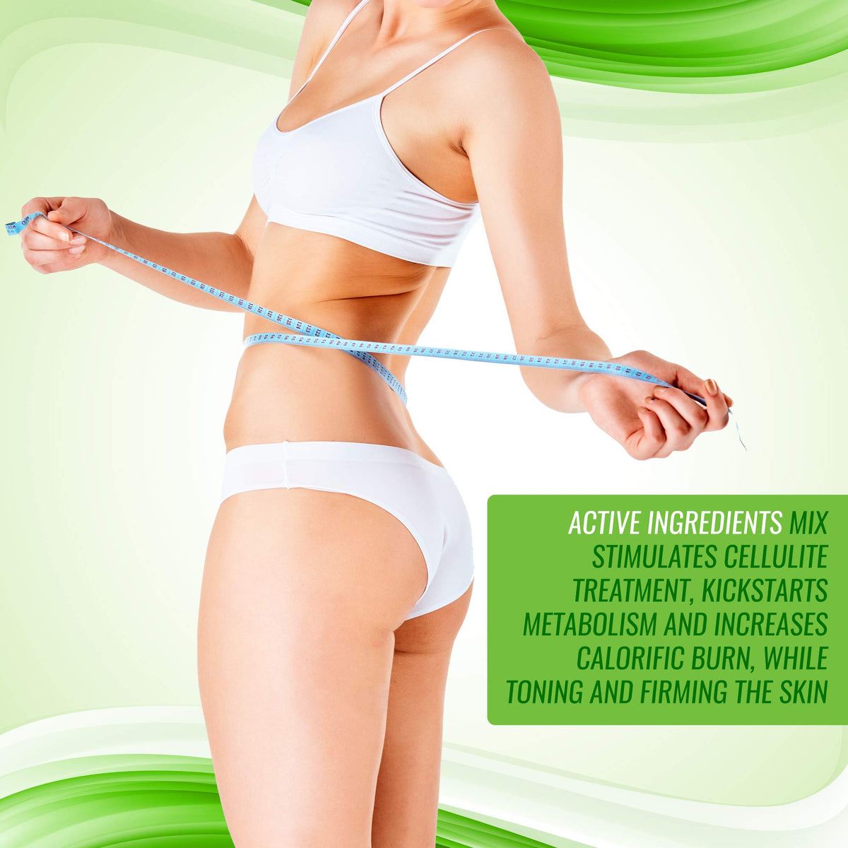 Moisturizing Body Wrap - New and Improved All Natural Body Applicator (5 WRAPS)