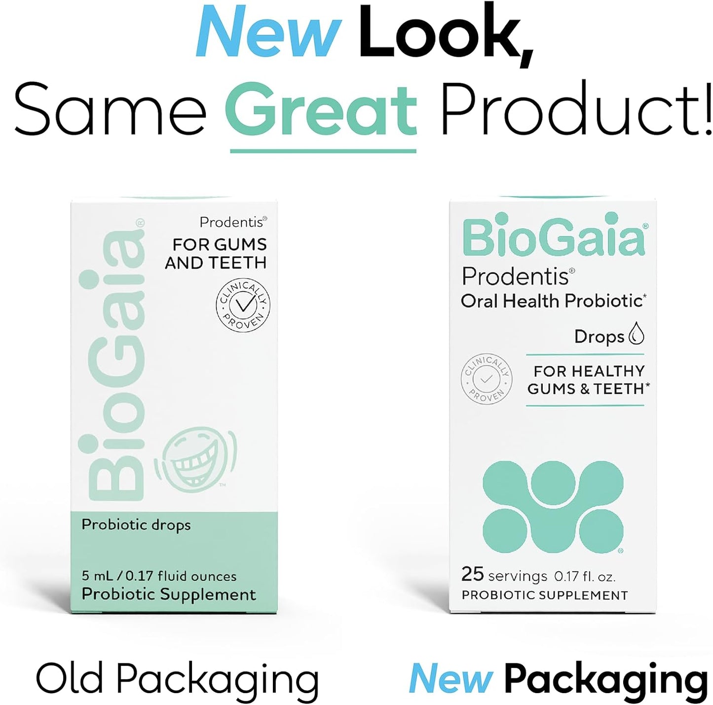 BioGaia Prodentis Oral Probiotic Drops for Teeth & Gums and Bad Breath | Dental Hygienist-Recommended | Promotes Healthy Gums & Improves Oral Health | Fights Bad Breath | Dental Probiotic 5mL