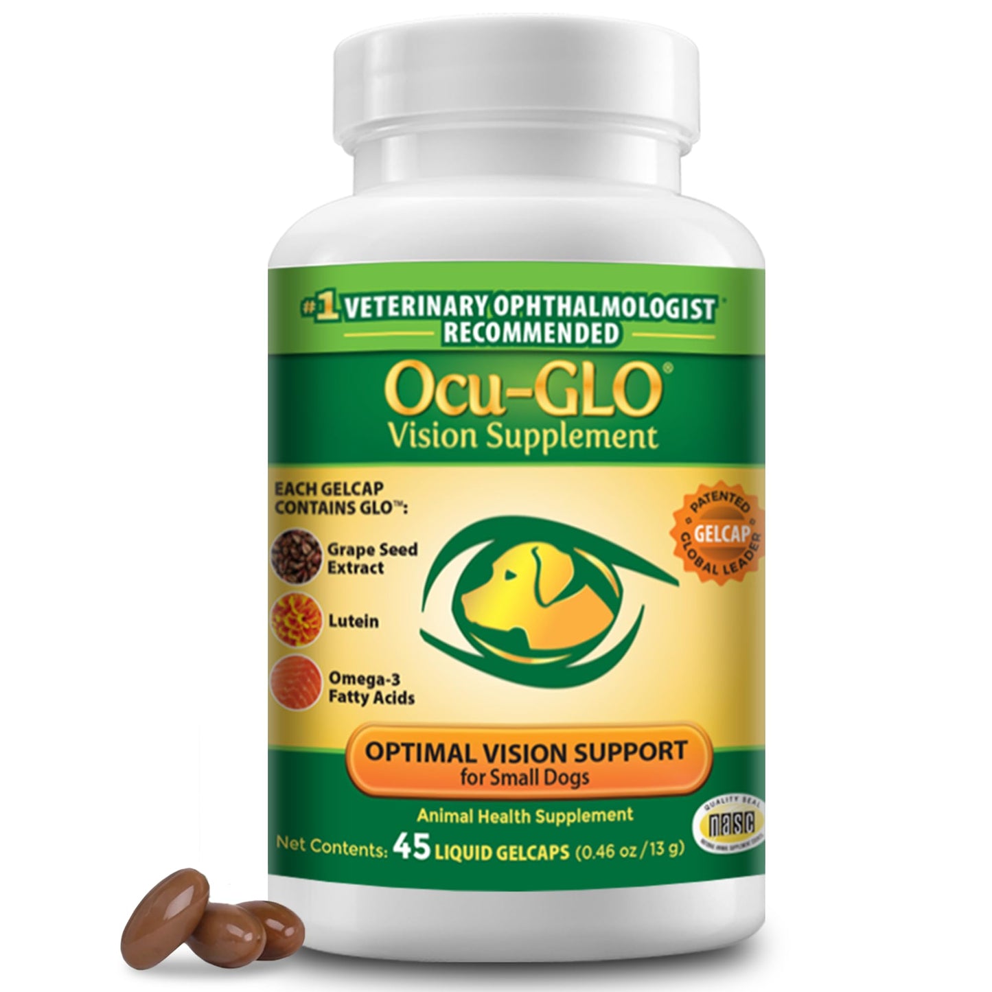 Vision Supplement for Medium to Large Dogs, 11+ lb, 90 Count | Veterinarian-Formulated Supplement Specifically Supports Eye Health; Unflavored & Easy to Give