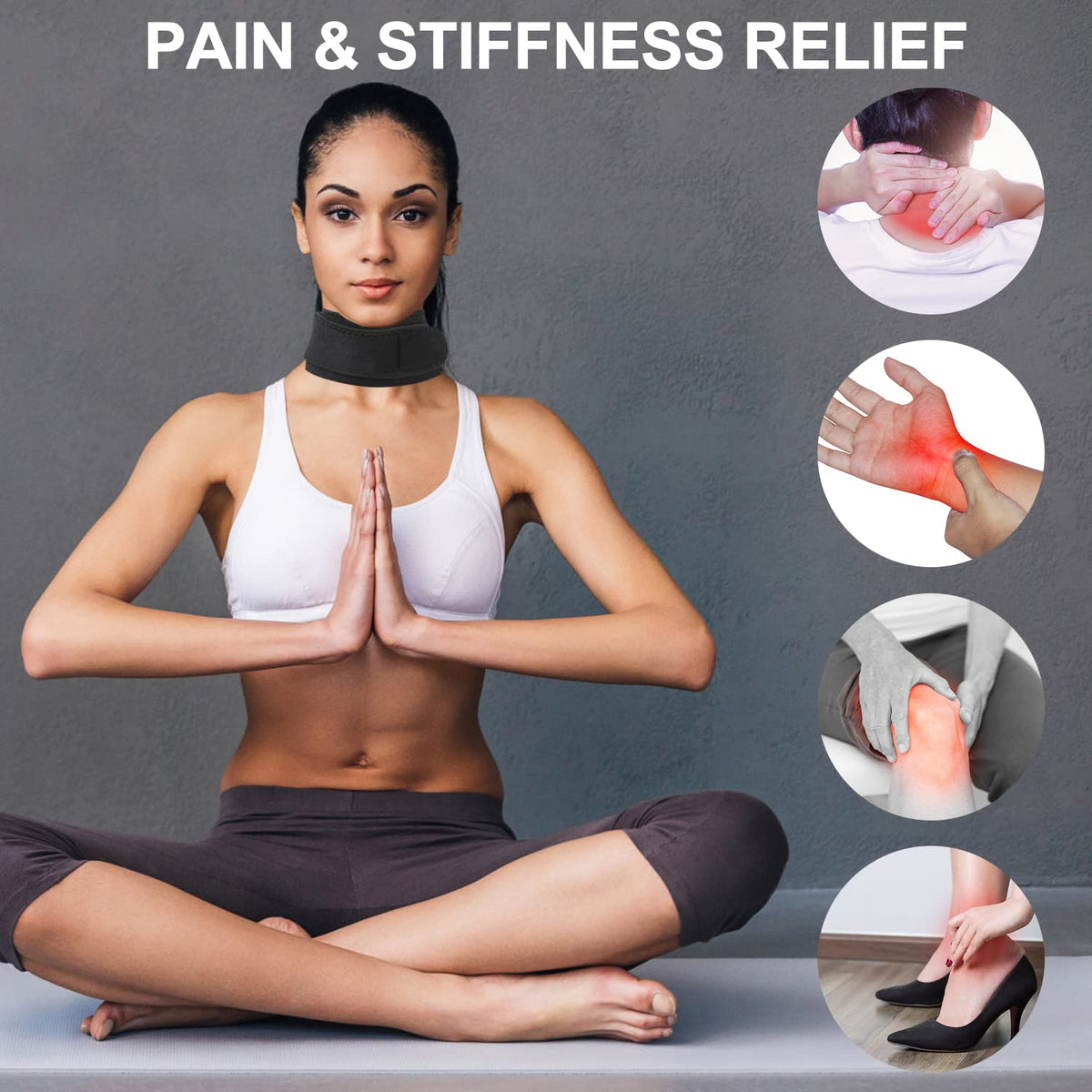 Red Light Therapy Belt for Neck, Infrared Light Therapy Flexible Wearable Wrap Pad