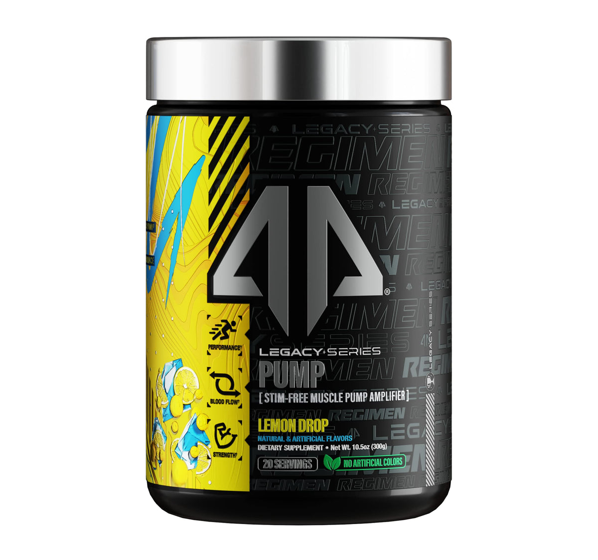 Legacy Series Pump Stim Free Muscle Pump Amplifier Pre-Workout Powder by AP Sports