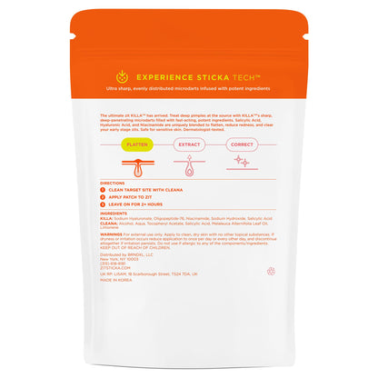 ZitSticka Killa Kit Microdart Pimple Patch For Face, Fast-Acting, 8 Count