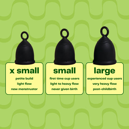 Viv for Your V Menstrual Cup | Extra Small | Safe, Comfortable, Alternative to Tampons and Pads