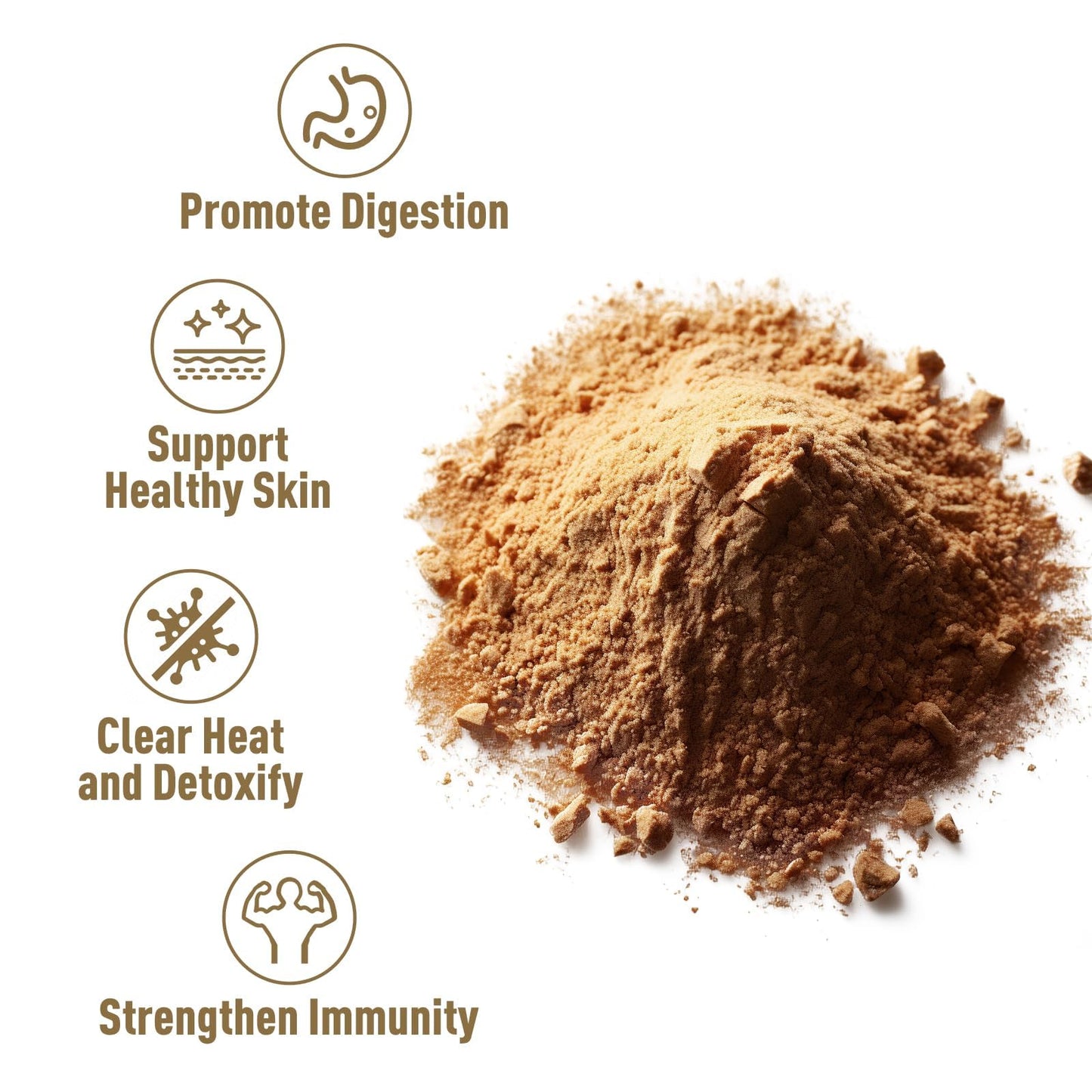 Unleash’d Organic Dandelion Root Powder 16oz – Organic, Vegan, for Tea & Drinks, Supports Detox & Digestive Health