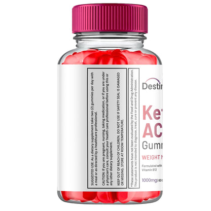 (5 Pack) Destiny Keto ACV Gummies, Destiny Keto ACV Gummies Advanced Weight Loss