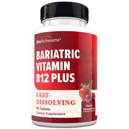Bariatric D3 K2 Dissolvable Tablets - 90 Cherry-Strawberry Tablets