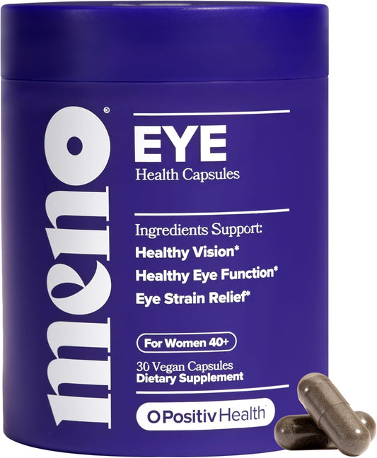 MENO Eye Health for Eye Strain, Dryness, & Tear Production – 30-Day Supply