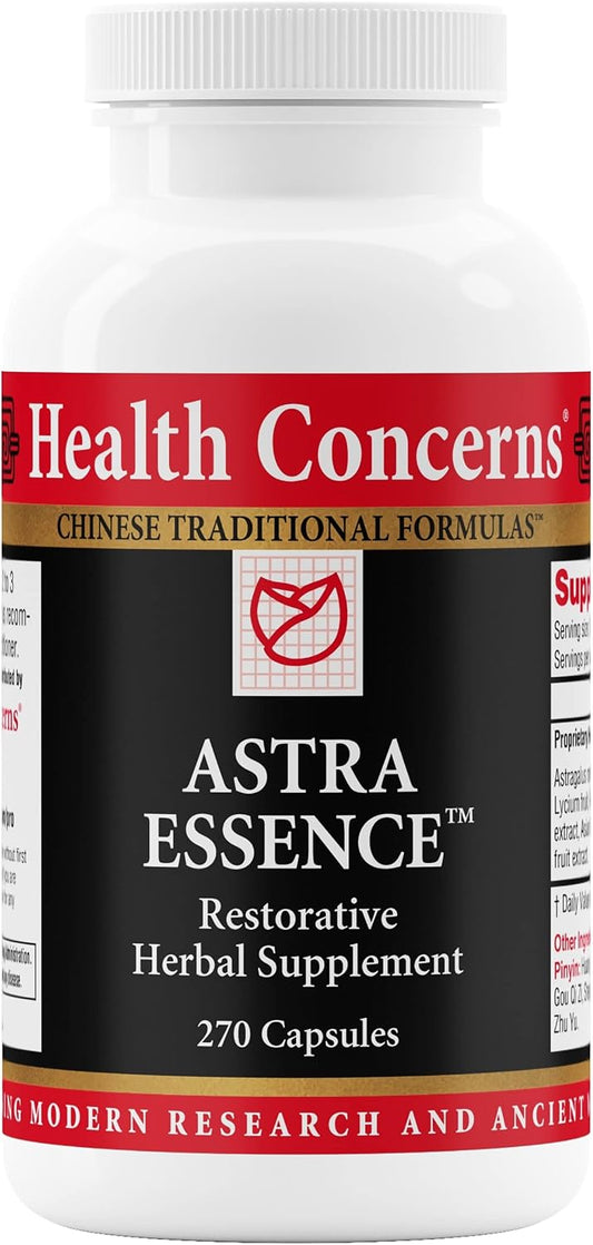 Health Concerns Astra Essence – Herbal Tonic Support Supplement – Traditional Chinese Medicine for Vitality, Memory, Dizziness, Vertigo, Recovery & Immune Support – 270 Capsules