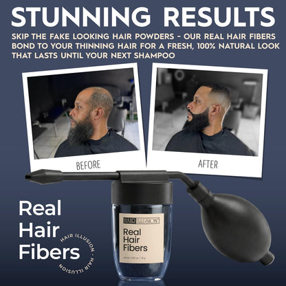 Hair Illusion Spray Applicator Removable Flat Tip designed to Spray Precise Hairline or Remove Tip For Round Sprayer And Wide Coverage (does not include hair fibers)