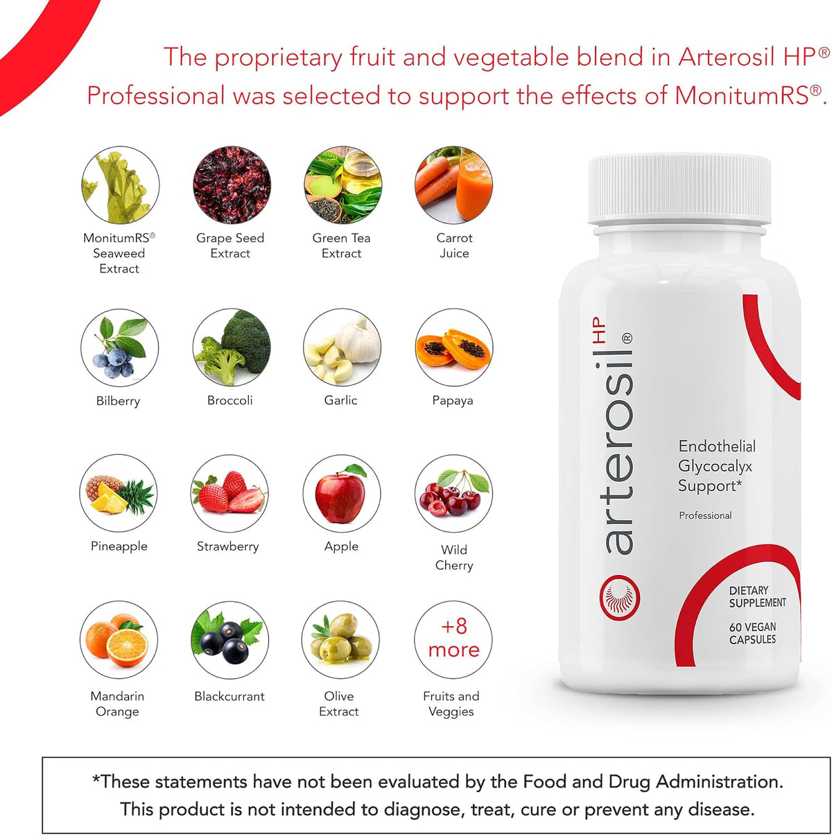 Calroy Arterosil HP Professional - Heart Health Support - 60 Vegan Capsules