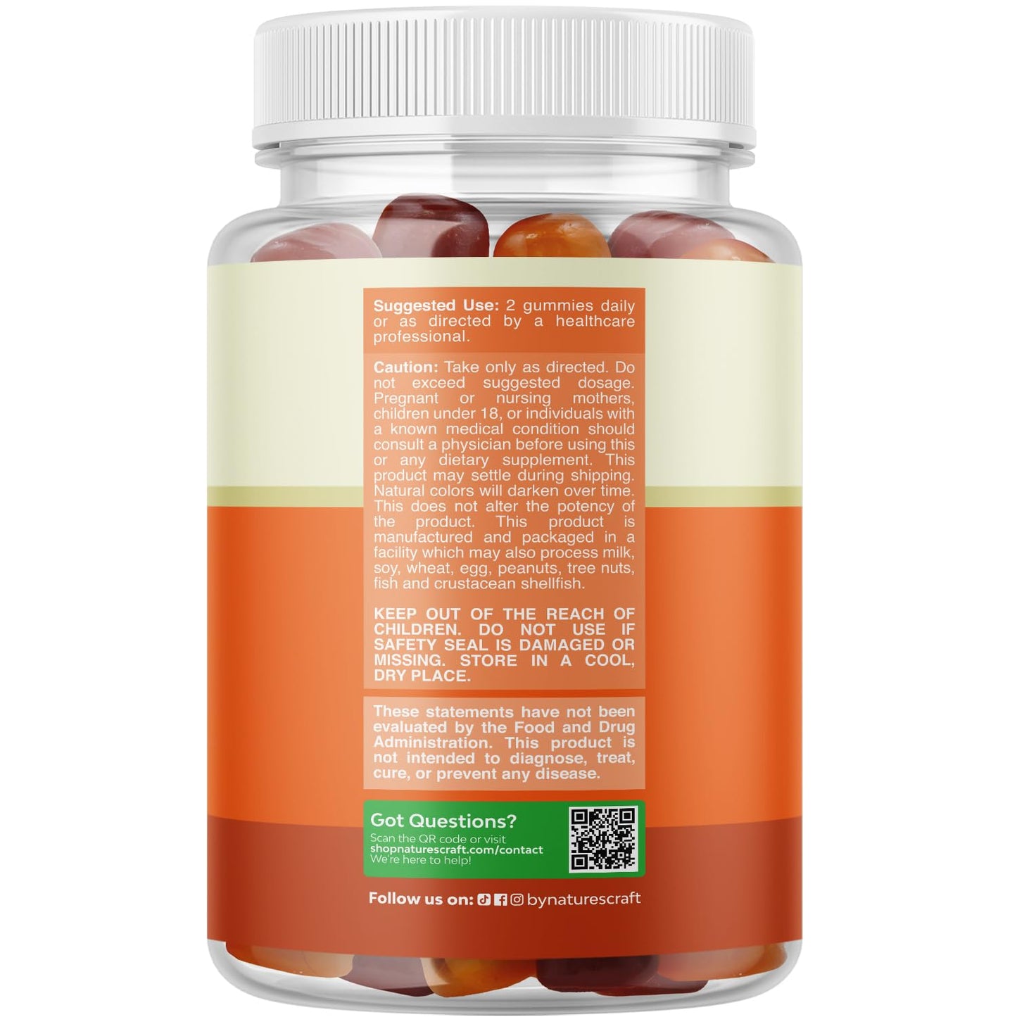 Teen Multivitamin Gummies 12-17 - Teen Boys & Girls Gummy Vitamins for Better Skin, Immune Strength, Mood & Energy Support - Teenage Girl & Boy Supplements with Zn, Mg, Vitamin A, C, D & E - 60 Ct