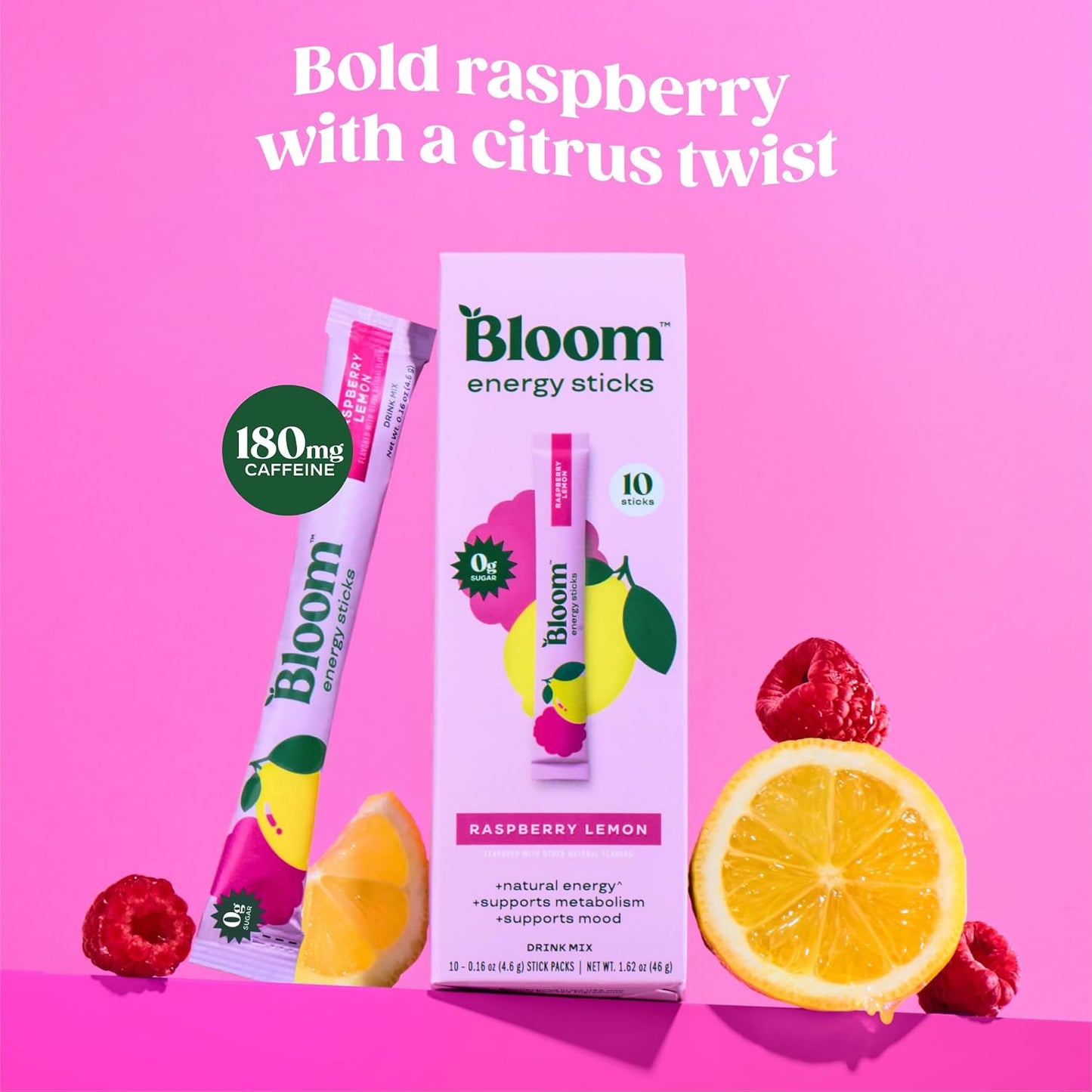 Bloom Strawberry Watermelon Clear Protein and Raspberry Lemonade Energy Packets Bundle