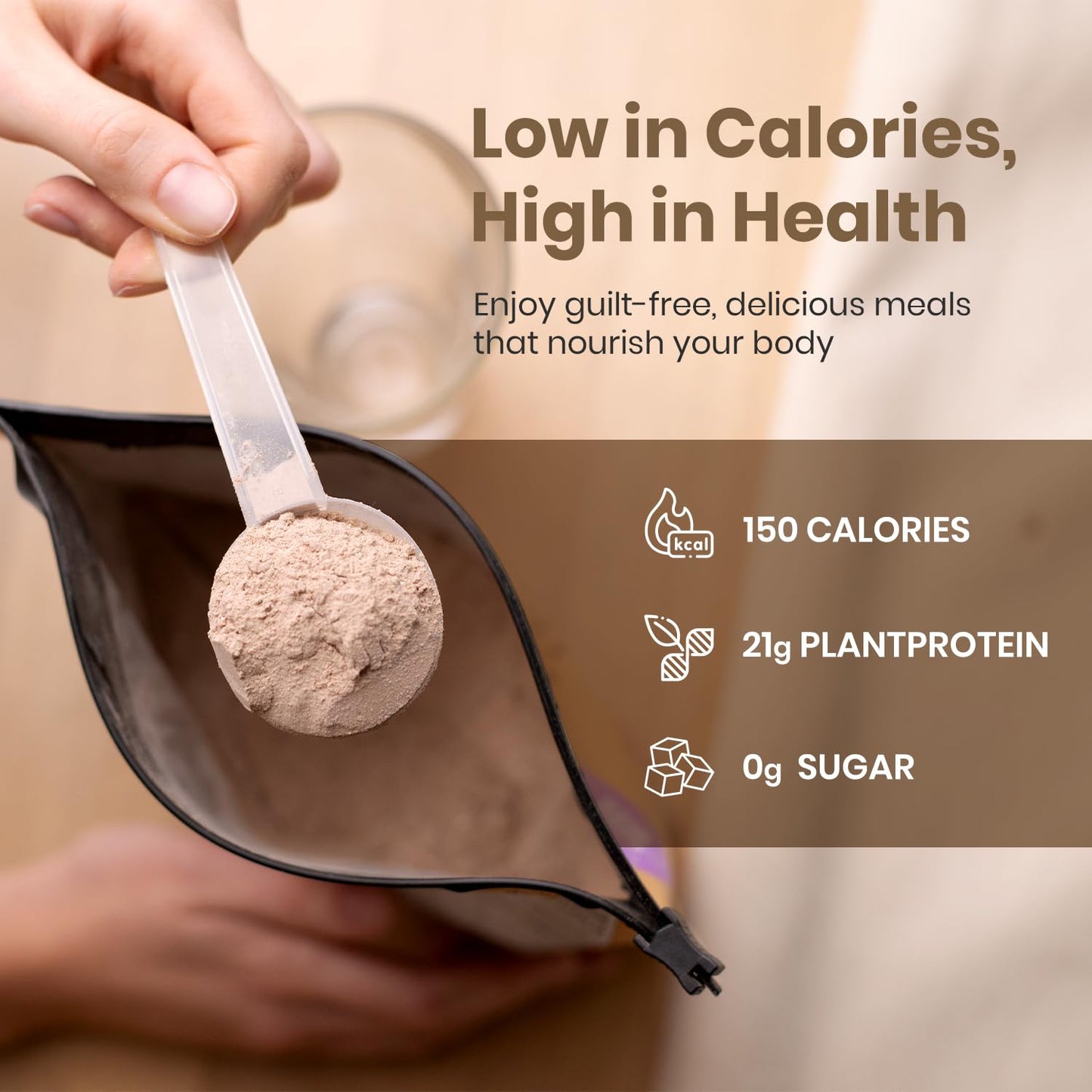 UpNourish Chocolate Vegan Protein Powder 54 Superfoods Powder,1.5 Billion CFU Probiotics 21g Plant Based Protein,No Sugar No Dairy No GMO Dairy Free,Meal Replacement Shake Keto-Friendly Low-Carb Diet,15 Servings