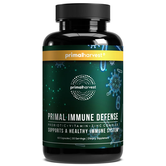 Primal Harvest Immune Defense - Daily Supplement, Gluten & Soy Free