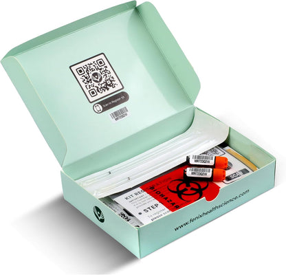 APOE4 Gene Test Kit: At-Home DNA Brain Health & Cognitive Genetic Analysis – Easy Cheek Swab – Personalized Genetic Insights – CLIA-Certified Lab