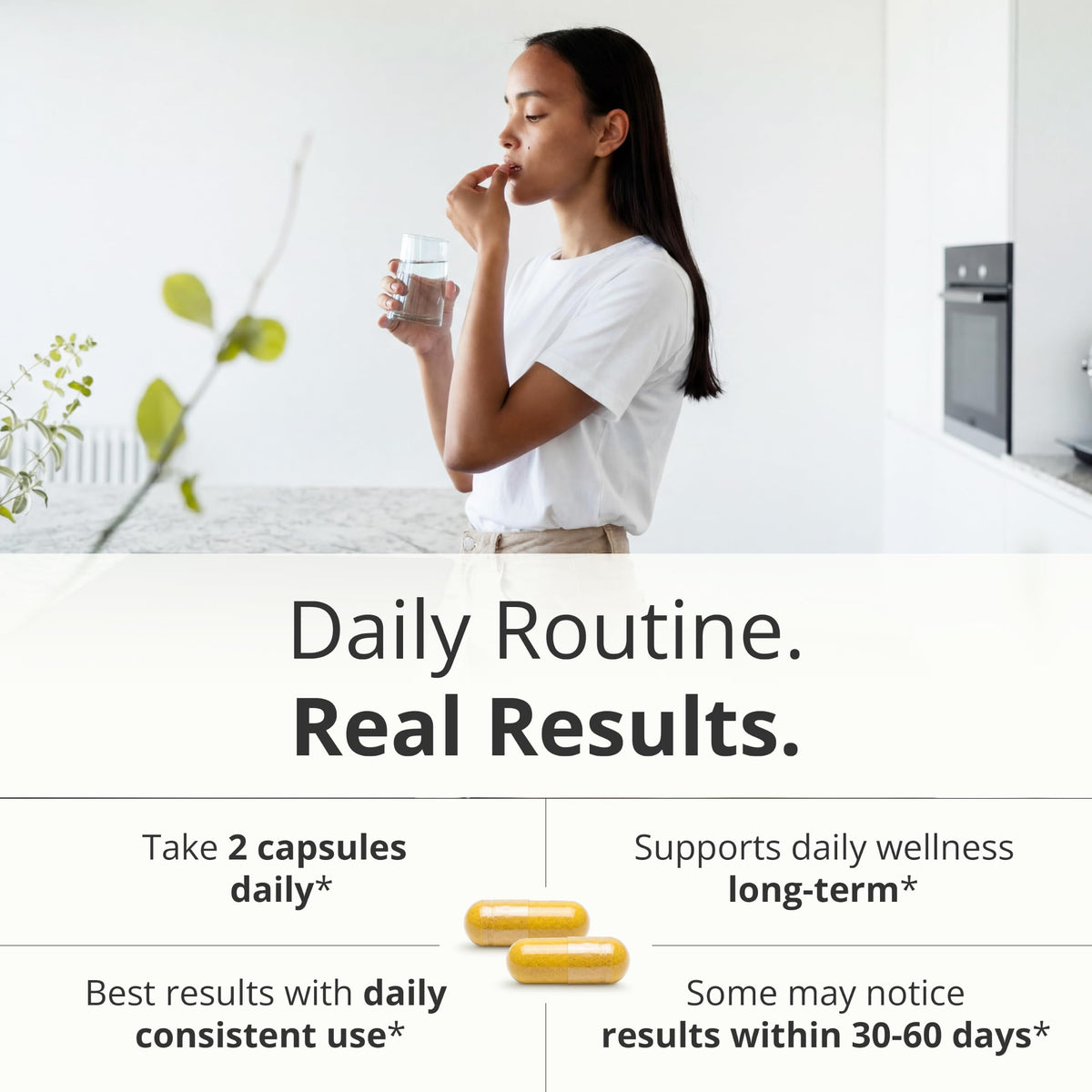 Apple Cider Vinegar Capsules with Turmeric, Ginger & BioPerine 60 Capsules