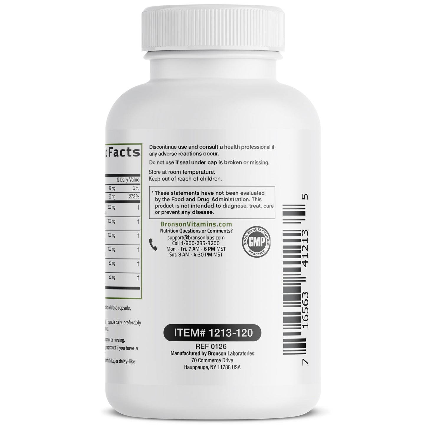 Bronson Liver Detox Advanced Detox & Cleansing Formula 60 Capsules | Liver Health Support with Milk Thistle, Dandelion Extract, Turmeric, Artichoke Leaf & Beet Root, Non-GMO, Soy-Free