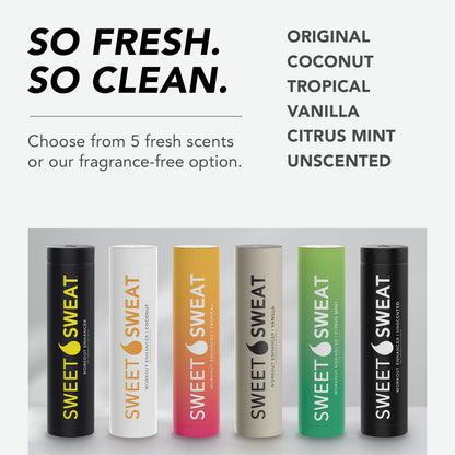 Sweet Sweat Workout Enhancer Roll-On Gel Stick - Sweat Harder and Faster
