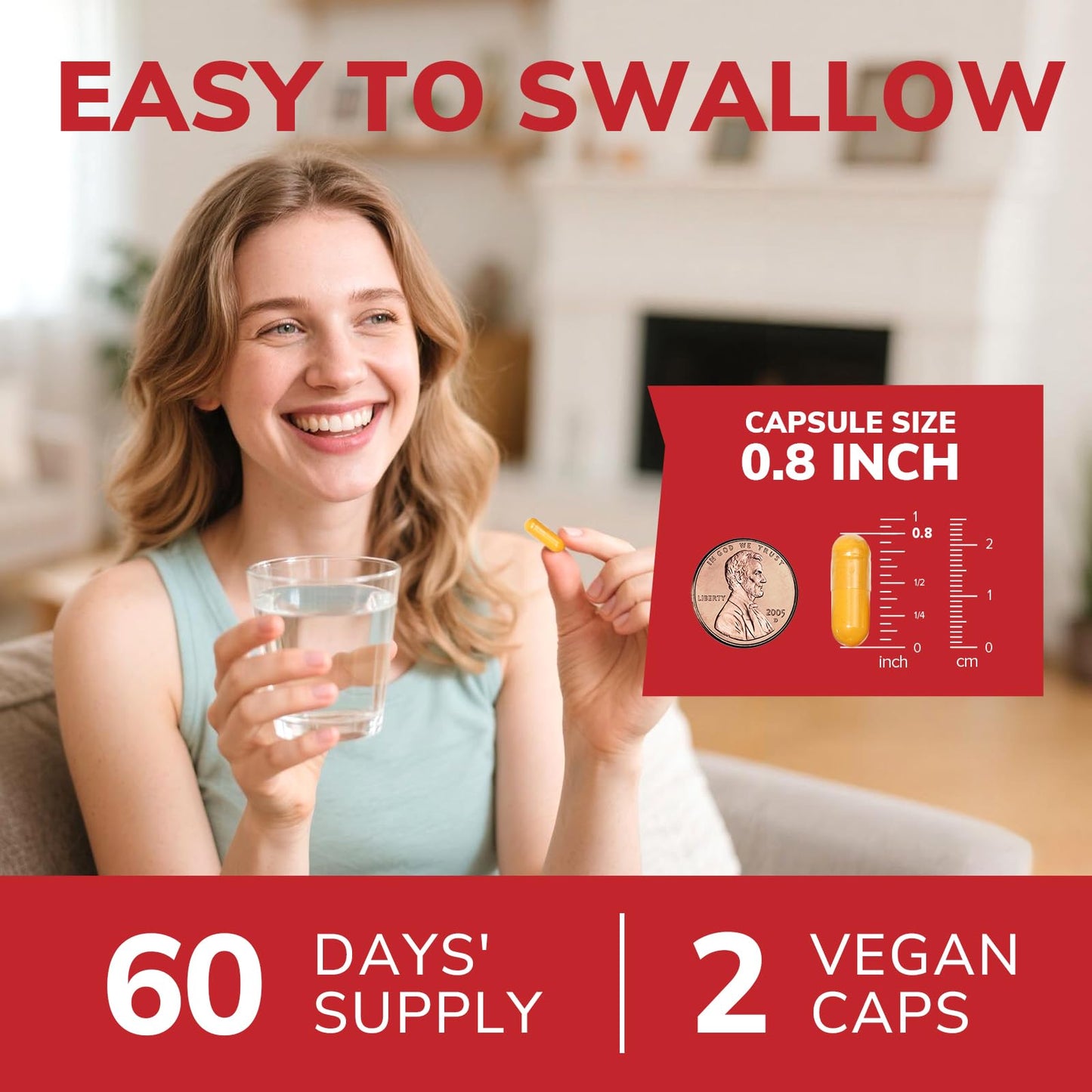 Vitalibre CoQ10 200 mg, with Probiotics for Women & Men, 50 Billion CFU, High Absorption Ubiquinone, Heart & Gut Energy Support, Powerful Antioxidant, Easy to Swallow, 60 Vegan Capsules