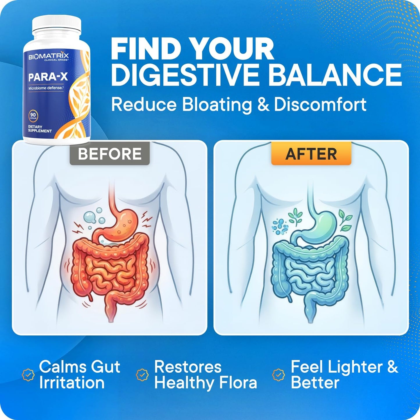 para-X para Cleanse Digestive Support Capsules – Black Walnut Hull, Wormwood, Artemisinin, Berberine, Olive Leaf | Herbal Formula for Adults | 90 Veggie Caps para-X