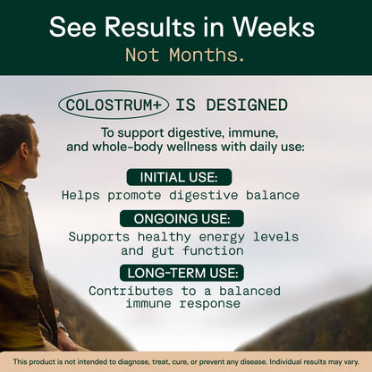 Adapt Naturals Colostrum Supplement (2500mg) with Lactoferrin & Beta-Glucan | Bio-Avail Grass Fed Bovine Colostrum Powder for Gut Health, Immune Support & Vitality, Non-GMO, Unflavored - 30 Day Supply