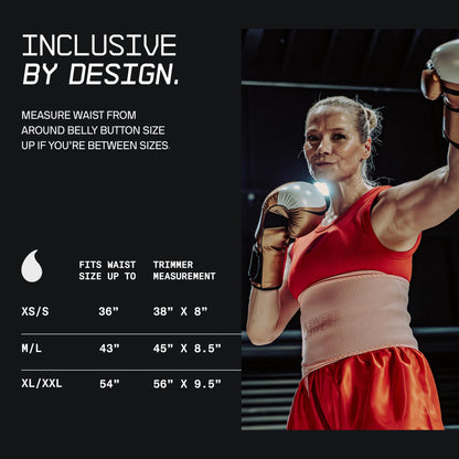 Sports Research Sweet Sweat® Waist Trimmer Pro Series - Adjustable Straps · Back & Core Support