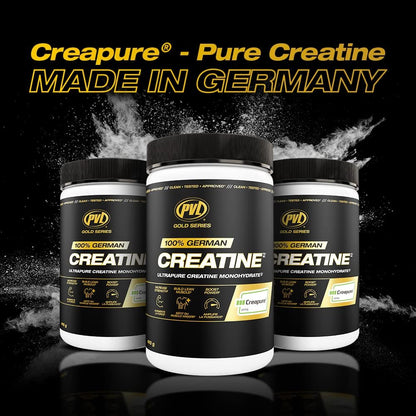 PVL Creapure Creatine – 100% Pure German Creatine Monohydrate Powder-Pharmaceutical Grade Muscle Building Supplement for Strength Training, Pre Workout & Post Workout Protein Support–410g 82 Servings