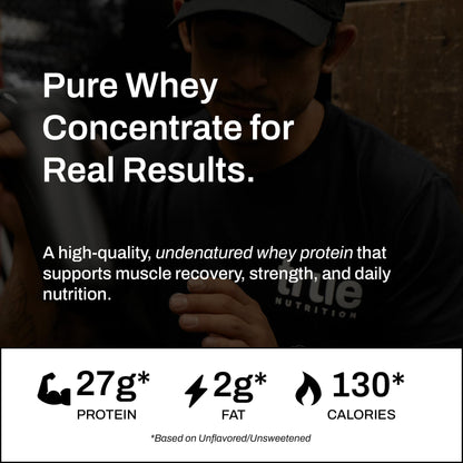 True Nutrition Whey Protein Concentrate, French Vanilla, 2lb