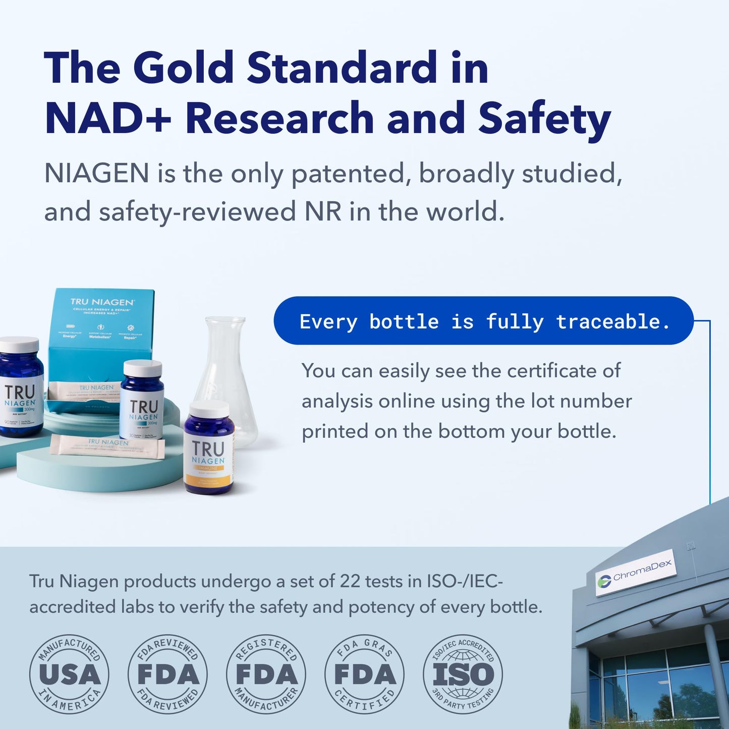 TRU NIAGEN NAD+ Booster | Nicotinamide Riboside Mixing Powder for Cellular Energy - 30ct/300mg Stick Packs: On-The-Go Supplement