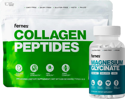 Collagen + Magnesium Glycinate 1250mg